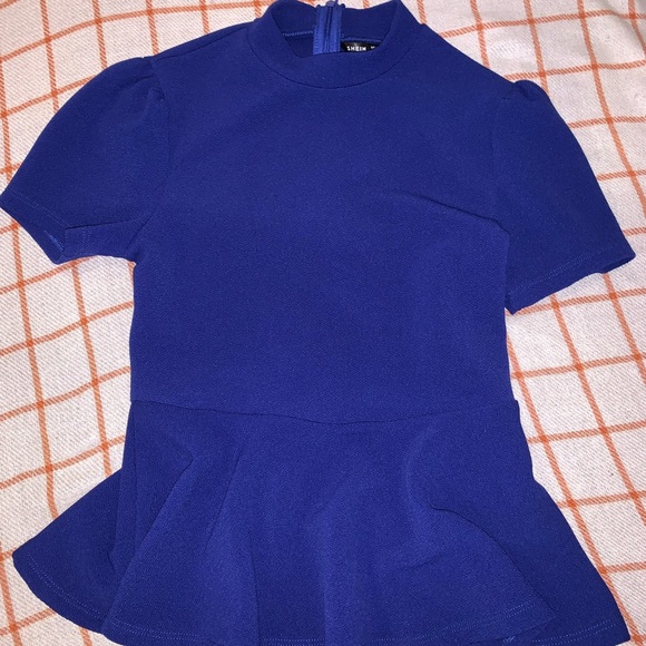 SHEIN blue blouse - Picture 3 of 3